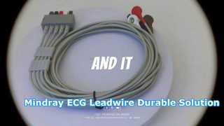 माइंड्रे EL6501B ECG लीडवायर टिकाऊ कार्डियक मॉनिटरिंग